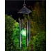 Rot Blau Grün Farbwechseldes Solar LED Windspiele Hängeleuchte Garten Balkon IP44
